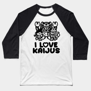 Kaijus just need friends II Baseball T-Shirt